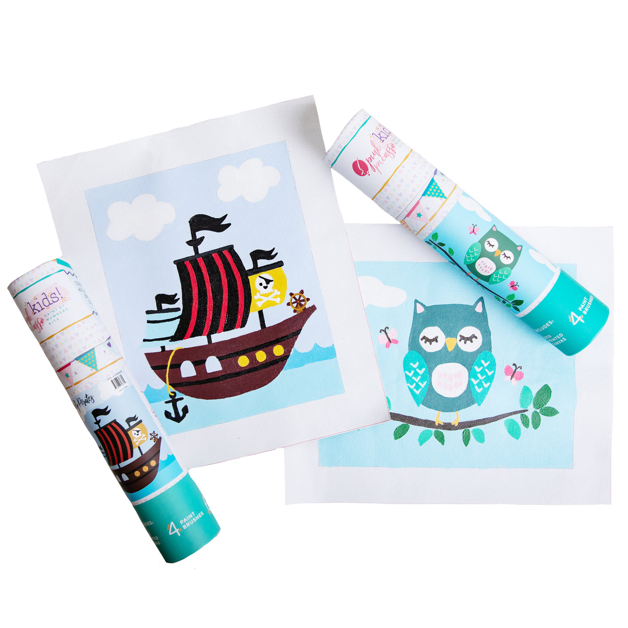 Olivia Owl - Pink Picasso Kits