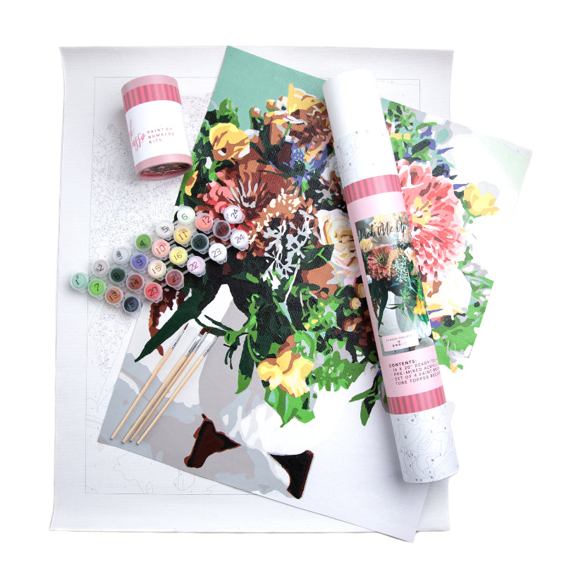 Pink Picasso Paint by Number Kit Pink Picasso Kits