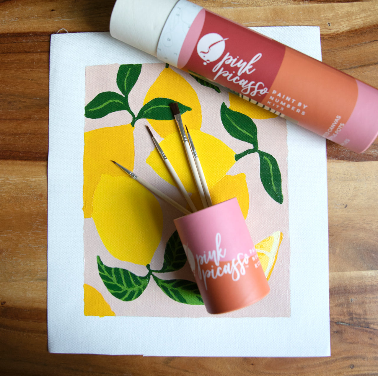 Creating Masterpieces Made Easy How Pink Picasso Paint by Numbers Kit