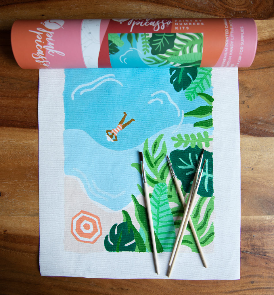 Get your tweens eyes off their screens and onto a canvas