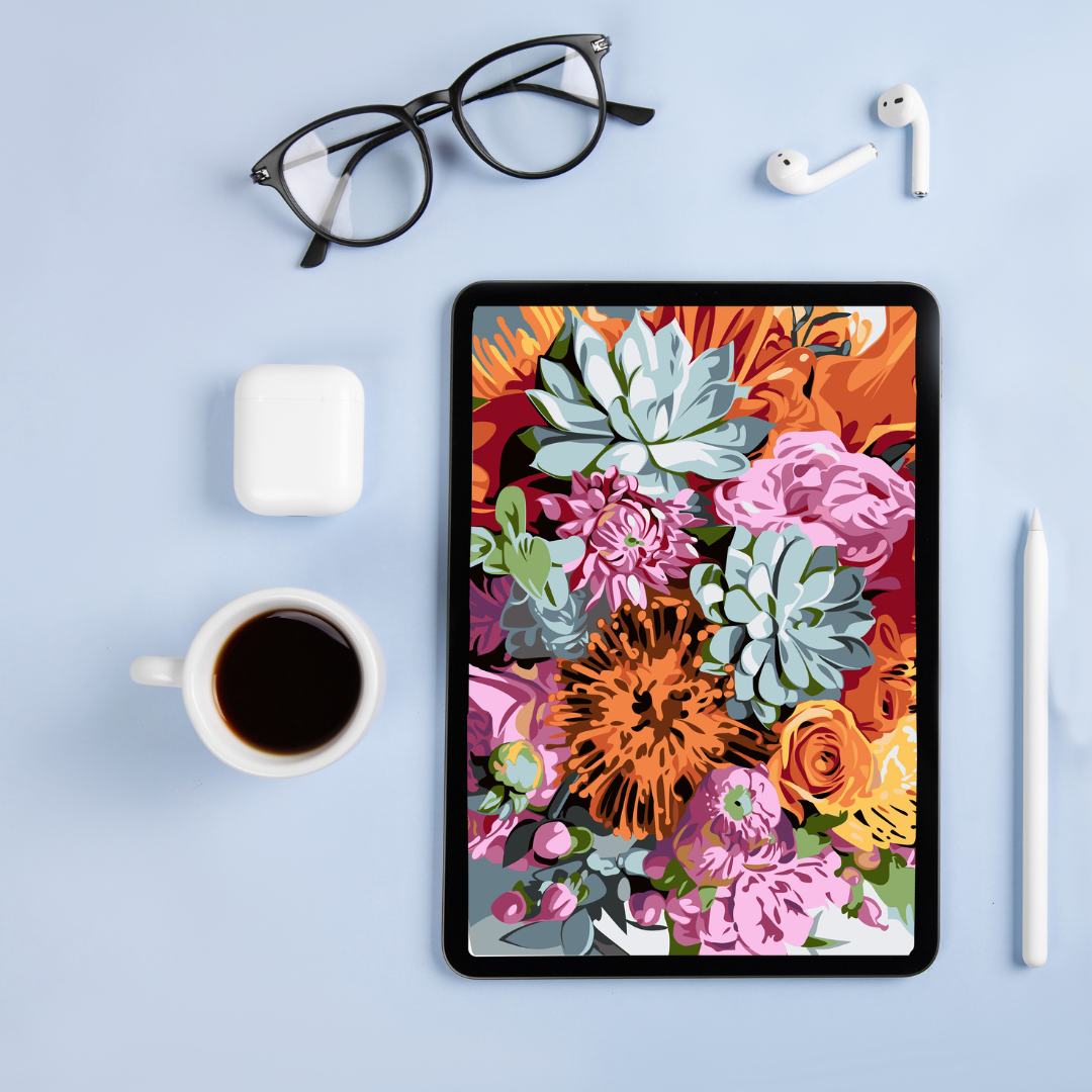 Digital Paint by Numbers Kits