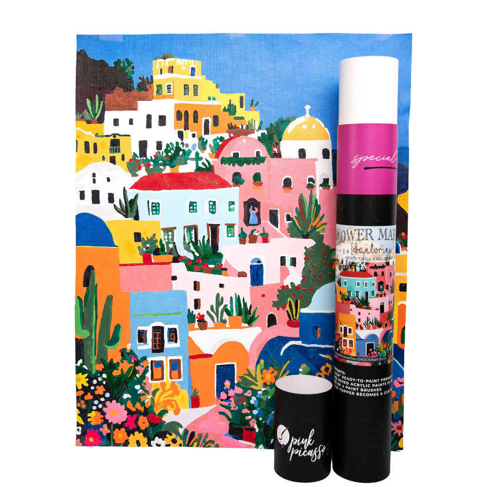 Flower Market: Santorini – Pink Picasso Kits