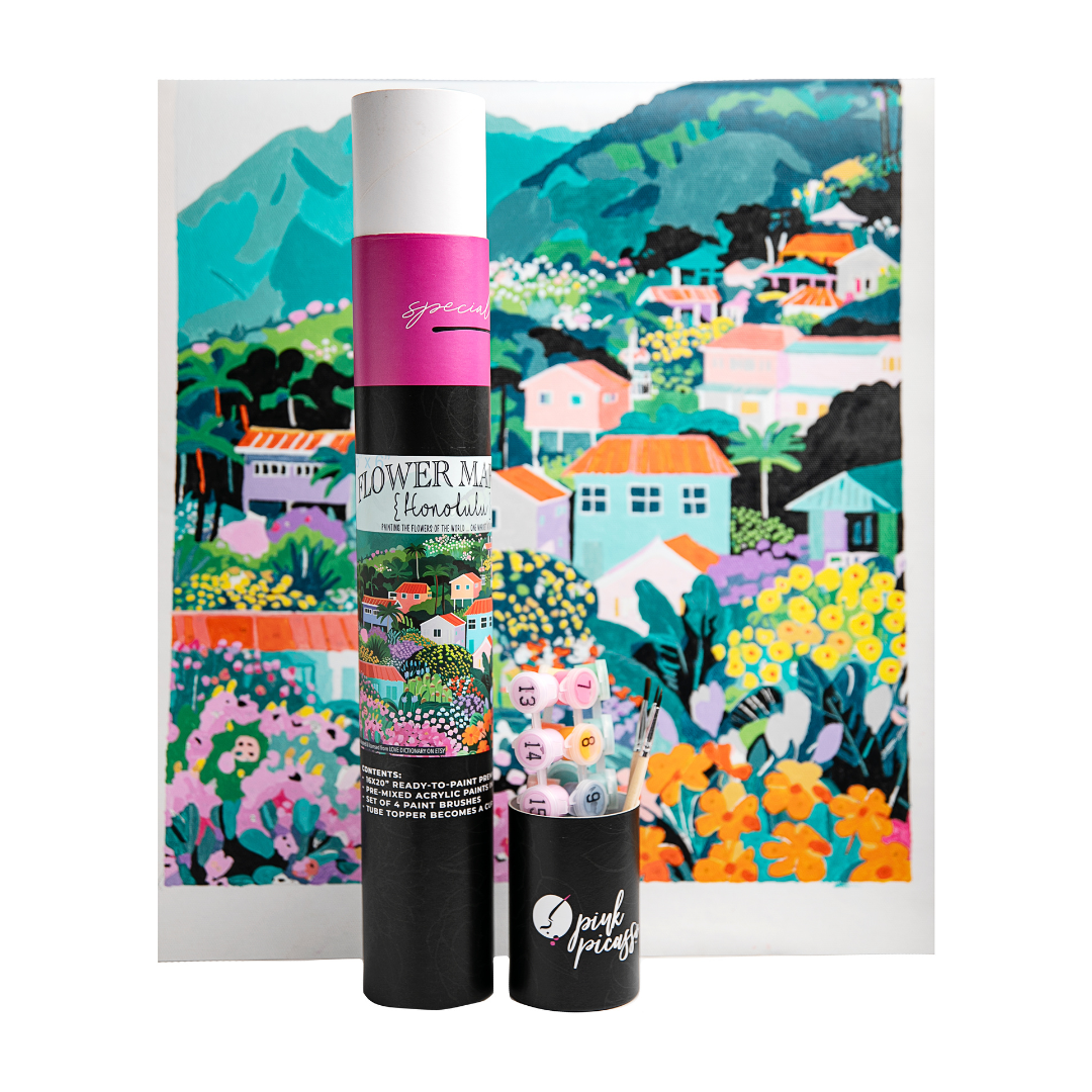 Flower Market: Honolulu – Pink Picasso Kits