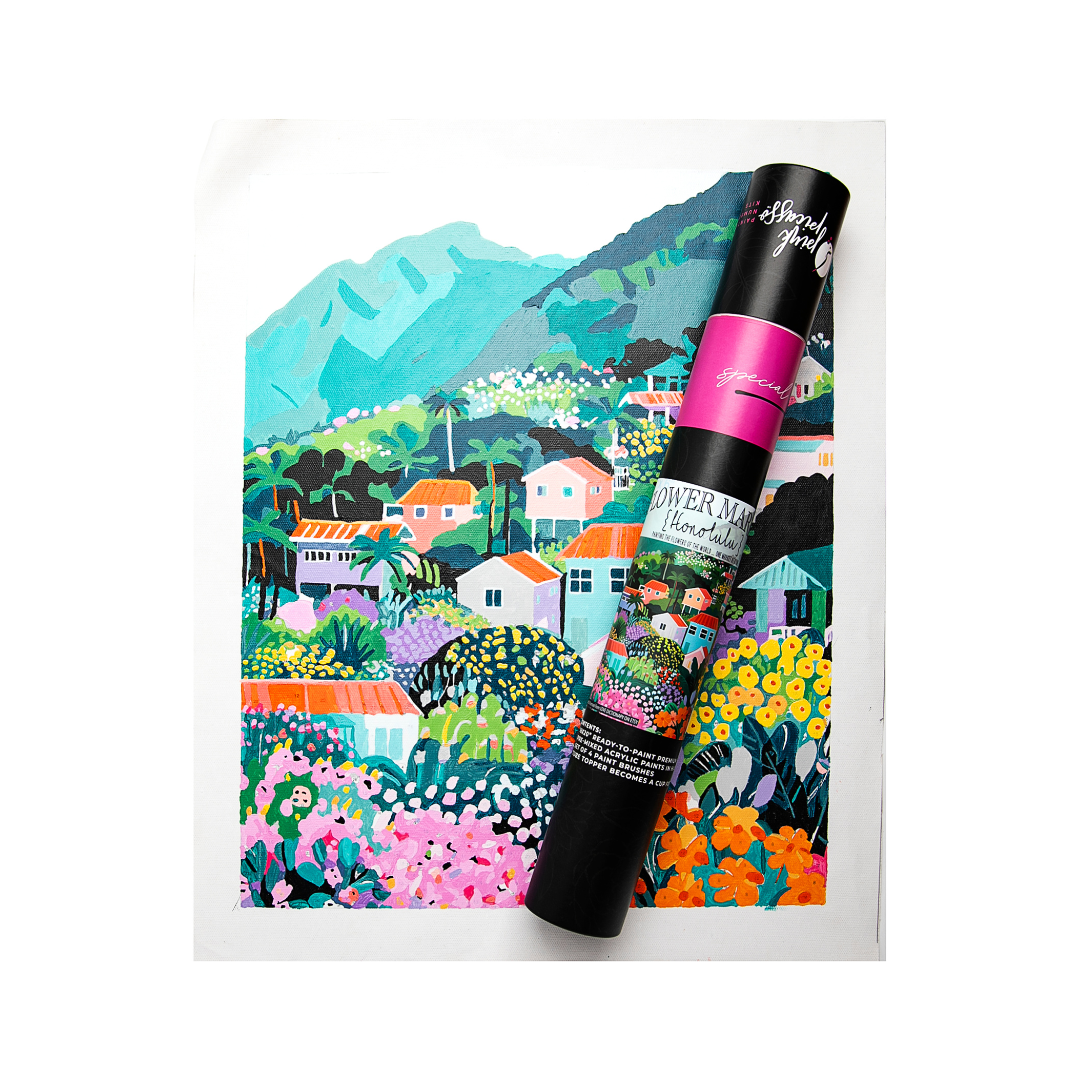 Flower Market: Honolulu – Pink Picasso Kits Flower Market: Honolulu – Pink Picasso Kits