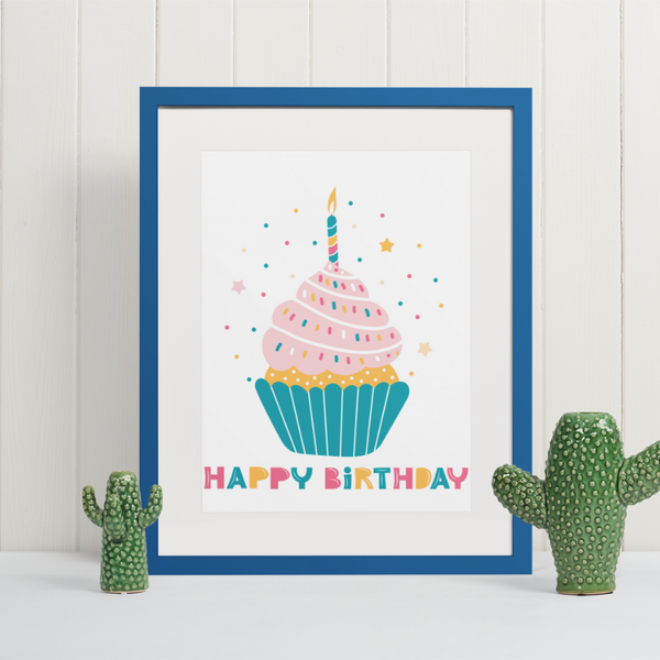 Kids Paint by Numbers | Happy Birthday | Pink Picasso Kits