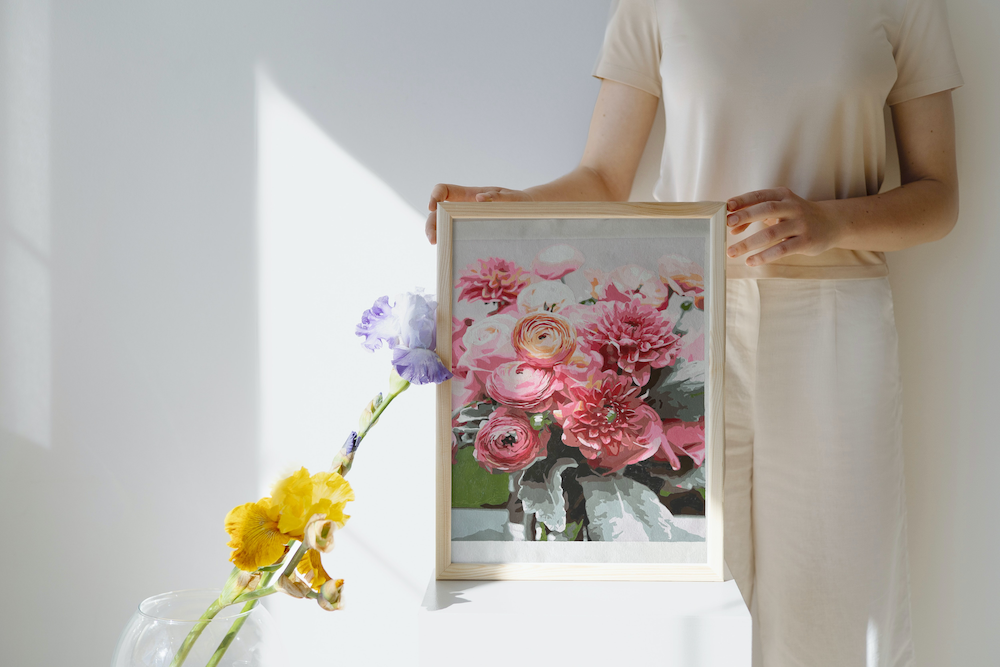 Pink Picasso Malen Nach Zahlen – Botanical Floral Blushing Bloom Für Erwachsene – In Shark Tank Vorgestellt Pink Picasso Malen Nach Zahlen – Botanical Floral Blushing Bloom Für Erwachsene – In Shark Tank Vorgestellt