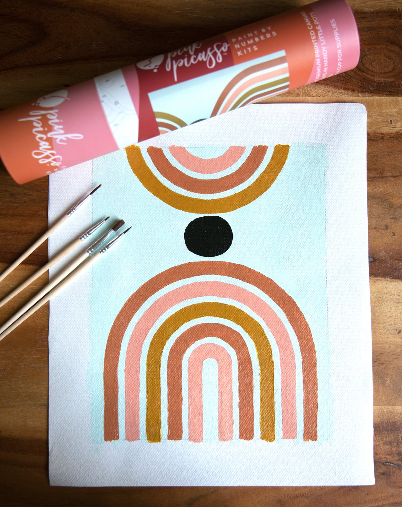 Pink Picasso Paint-by-Numbers Kit, KIDS! – To The Nines Manitowish Waters