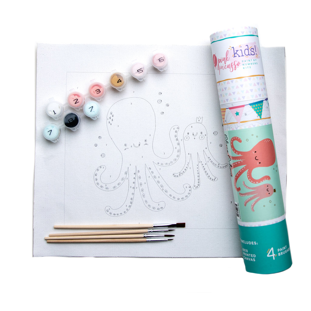 Olivia Octopus - Pink Picasso Kits