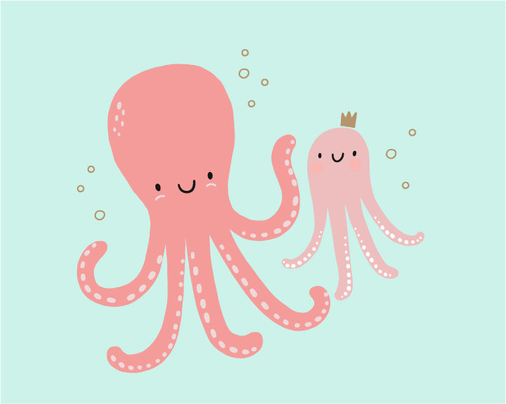 Olivia Octopus - Pink Picasso Kits