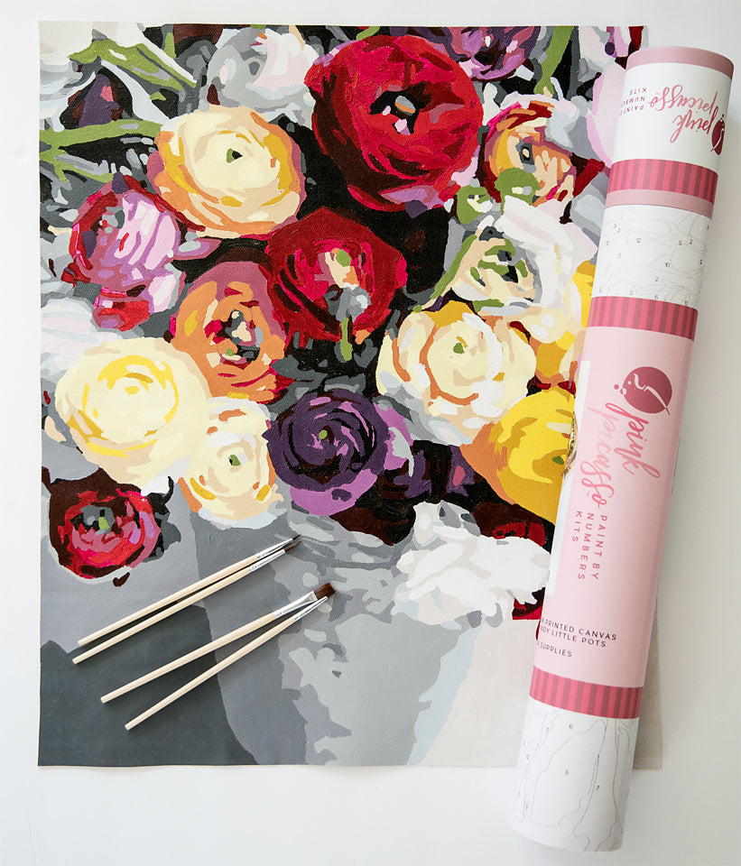Canvas Painting Kit for Adults, Petals for Me