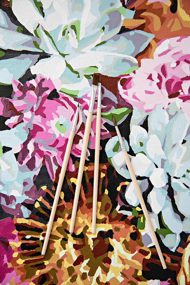 Pink Picasso Paint by Numbers Kit 16 x 20 Happily Hydrangeas 12 Hour  Project