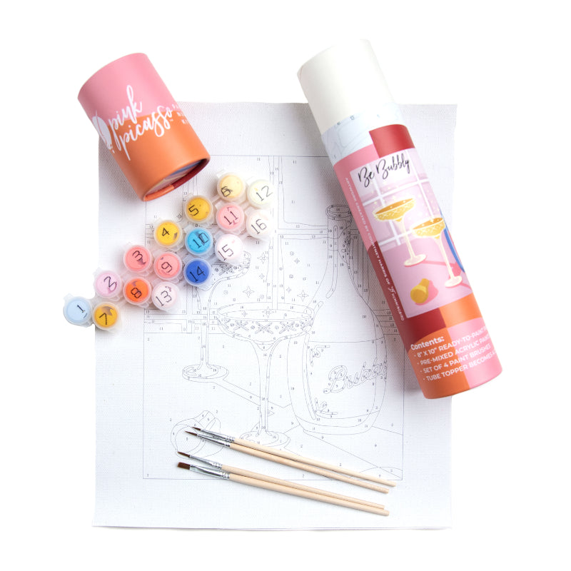 Best Paint by Numbers Kits, Be Bubbly